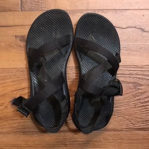 Used Black Chaco Sandals